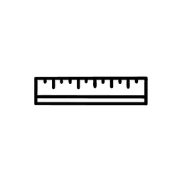 icono de grosor